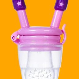 Silicone Fruit Feeder for Baby 6-12 Months/Baby Fruit Nibbler K_88 Feeder-image-4