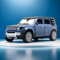 High-Quality Die-Cast Model Defender Metal Toy Car for Kids – Openable Doors-image-2