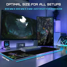 EVOFOX Puppet Master X85 with Micro-Textured Speed Surface Gaming Mousepad image 4