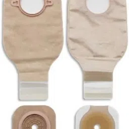 hollister Pack of 1 Set of Skin Barrier Flange and Pouch 55mm (35500+25760) Hydrocolloid Medical Dressing-picture-37