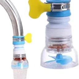 2 Pcs Faucet Water-Saving Filter Shower Head Anti-Splash Stream Tap Faucet Nozzle-20