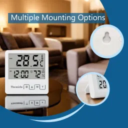 themisto TH-HTC4 Digital Hygrometer Humidity and Temperature Test Indicator image 4