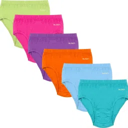 Pack of 6 Women Hipster Multicolor Panty-image-3