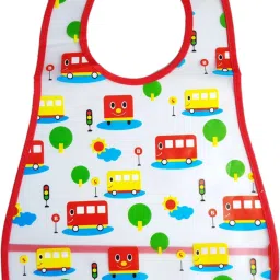 brandonn Multi-Colour PVC Bibs - Set of 2 image 2