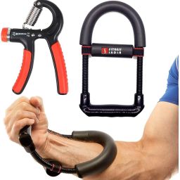 wrist exerciser and handgrip combo Fitness Accessory Kit Kit-image-29