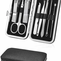 Nail Clipper Set Professional Stainless Steel 8in1 Nail Manicure Pedicure Kit-image-41