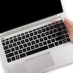 Saco Black,Keyboard Protector 14 Inch Laptop Dust Cover for 14s-dy Series HP 14 Inch 14s-dq, 14s-cd, 14s-er, 14s-dy Series Laptop Keyboard Skin-24