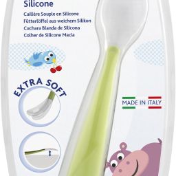 Green Silicone Spoon 6M+ - SILICONE-22