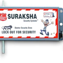 suraksha Shutter Siren Non-Gsm Loud Siren, Stop Unauthorized Entry, Anti Theft Device Wireless Sensor Security System-image-6