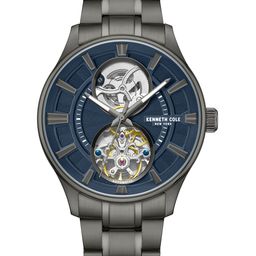 Kenneth Cole Men Skeleton Dial & Bracelet Style Straps Analogue Automatic Watch KCWGY0049803MN-3