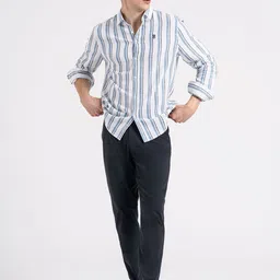 Red Tape Men Relaxed Opaque Striped Casual Shirt-image-26