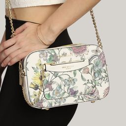 MINI WESST Printed PU Structured Sling Bag-10