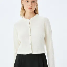 Koton Women Long Sleeves Cardigan-image-67