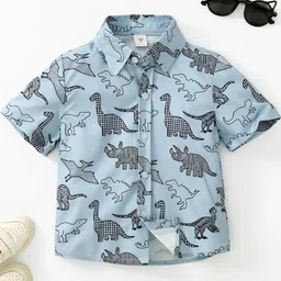 TIOR Boys Standard Animal Graphic Casual Shirt-image-47