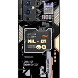 QRIOH Typography Printed OnePlus 9 Back Case Mobile Accessories-picture-51