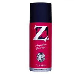 Z-MAGNETISM FOR MEN Classic Long Lasting Deodorant Body Spray - 150ml (100g)-50