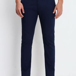 Allen Solly Men Mid-Rise Slim Fit Trousers-image-101