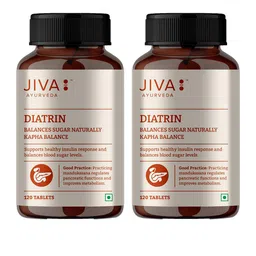 Jiva Set Of 2 Diatrin Tablets 500mg Controls Blood Sugar- 120 Tablets Each-41