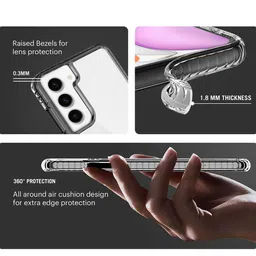 DailyObjects Stride 2.0 Clear Samsung Galaxy S23 Plus Back Case image 5