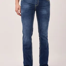 mode de base Men Slim Fit Low-Rise Stretchable Jeans-image-43