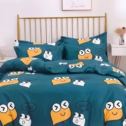 Famyo Comforter with Fitted Bedsheet & 2 Pillow Covers-13