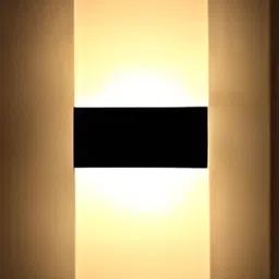 KINIS Yellow & Black Quirky Rectangular Shaped Wall Lamp-23