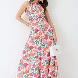 Globus Halter Neck Printed Basic Jumpsuit-52