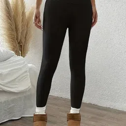 1TO FINITY Slim-Fit Warm Thick Fur Lined Winter Thermal Bottoms-picture-41