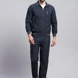 Monte Carlo Solid Men Band Collar Full Sleeves Tracksuits-image-62