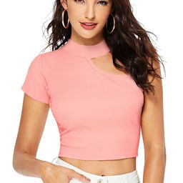 Sitanjali Choker Neck Crop Top-image-41