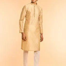 Diwas by Manyavar Men Woven Design Woven Design Kurta with Pyjama-image-61