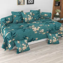 Hiyanshi Home Furnishing Cotton 8-Piece Diwan Set-picture-37