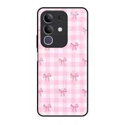 QRIOH Bowtique Pattern Printed Vivo T4x 5G Back Case Mobile Accessories-picture-34