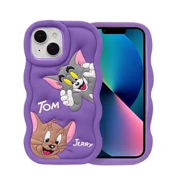 CASE CREATION Cartoon Characters Printed iPhone 14 Back Case Mobile Accessories-40