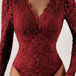StyleCast Embroidered Bodysuit-image-14