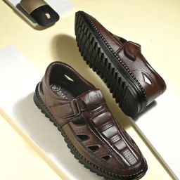 KASTAVA Men Fisherman Sandals-image-90
