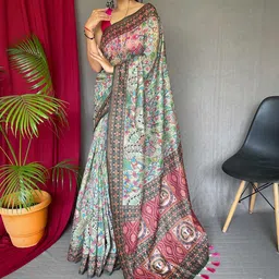 DIVASTRI Kalamkari Saree-57