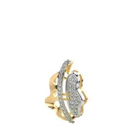 VALANOVA 14K Yellow Gold Plated 0.23Ct Lab Grown Diamond Pendant-image-84
