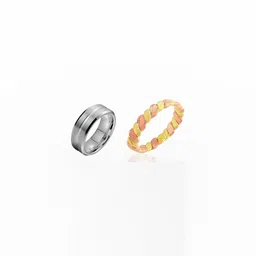 Dynamic Retail Global Men Multi Ring-picture-15