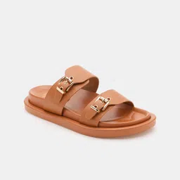 U.S. Polo Assn. Women Open Toe Flats with Buckles-picture-15
