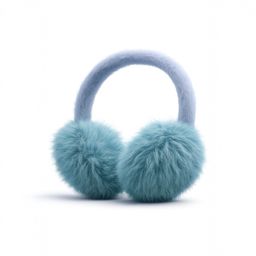 syga Winter Plush Earmuffs, Soft Warm & Cozy Ear Protection for Kids & Adults - Blue Ear Muff-picture-38