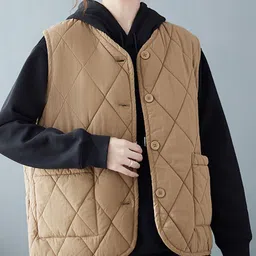 StyleCast x Revolte Quilted Sleeveless Jacket-picture-11