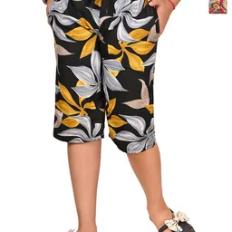 BAESD Girls Pack of 2 Printed Regular Fit Capris-image-33