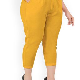 ATARAH Women Regular Fit Mid-Rise Regular Trousers-image-31