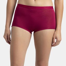 Jockey Anti-Microbial Mid-Rise Women Shorts-34