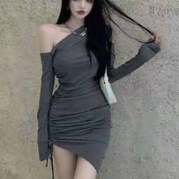 DressBerry Striped Bodycon Mini Dress-image-74