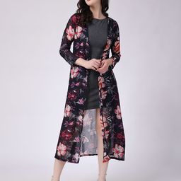 Moda Rapido Women Printed Shrug-37