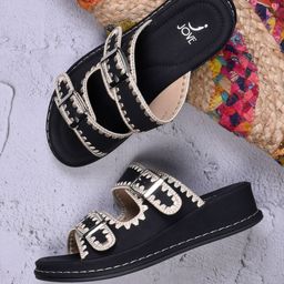 Jove Women Embroidered Wedge-image-85