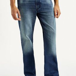 Levis Men Bootcut Mid-Rise Light Fade Stretchable Jeans-picture-4