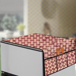 The Furnishing Tree Brown Plastic Refrigerator Cover-image-83